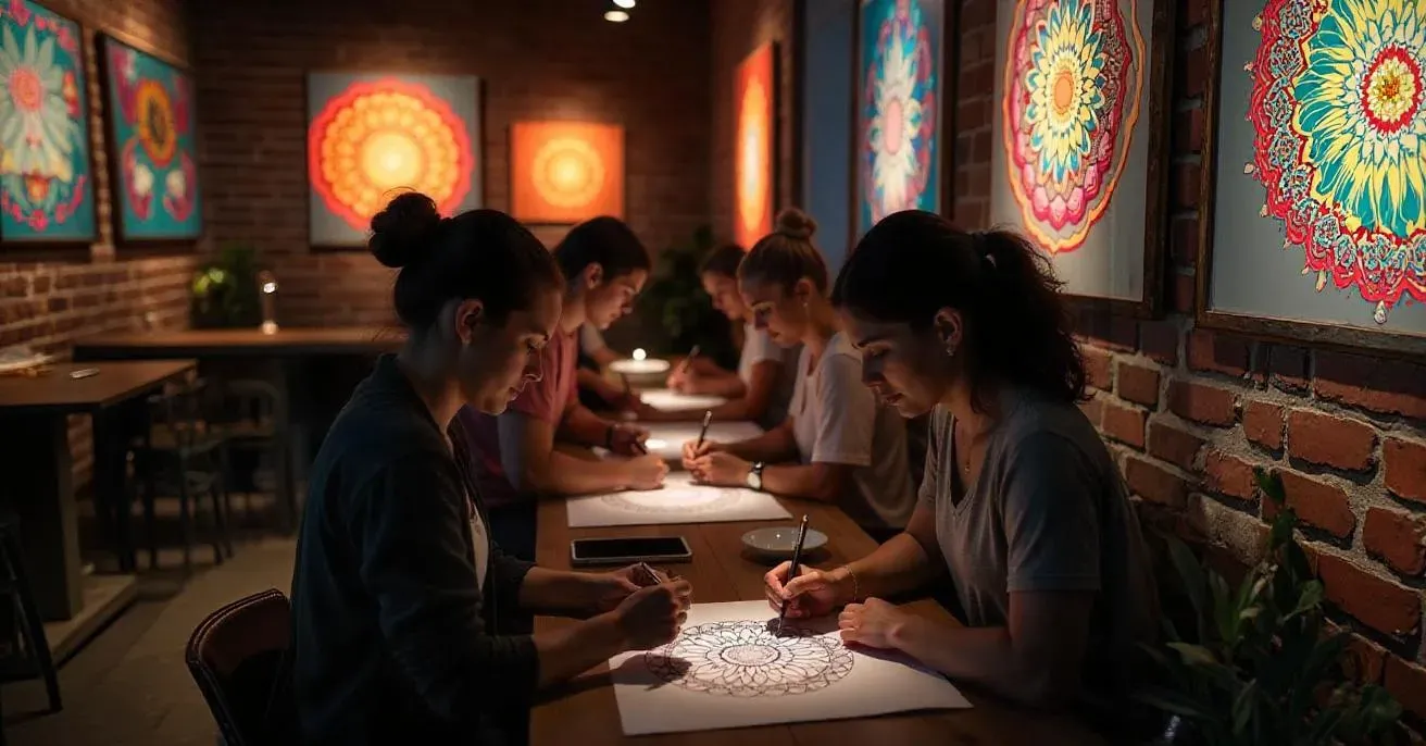 Mandala Workshop for Focus, Stillness and Self Expression