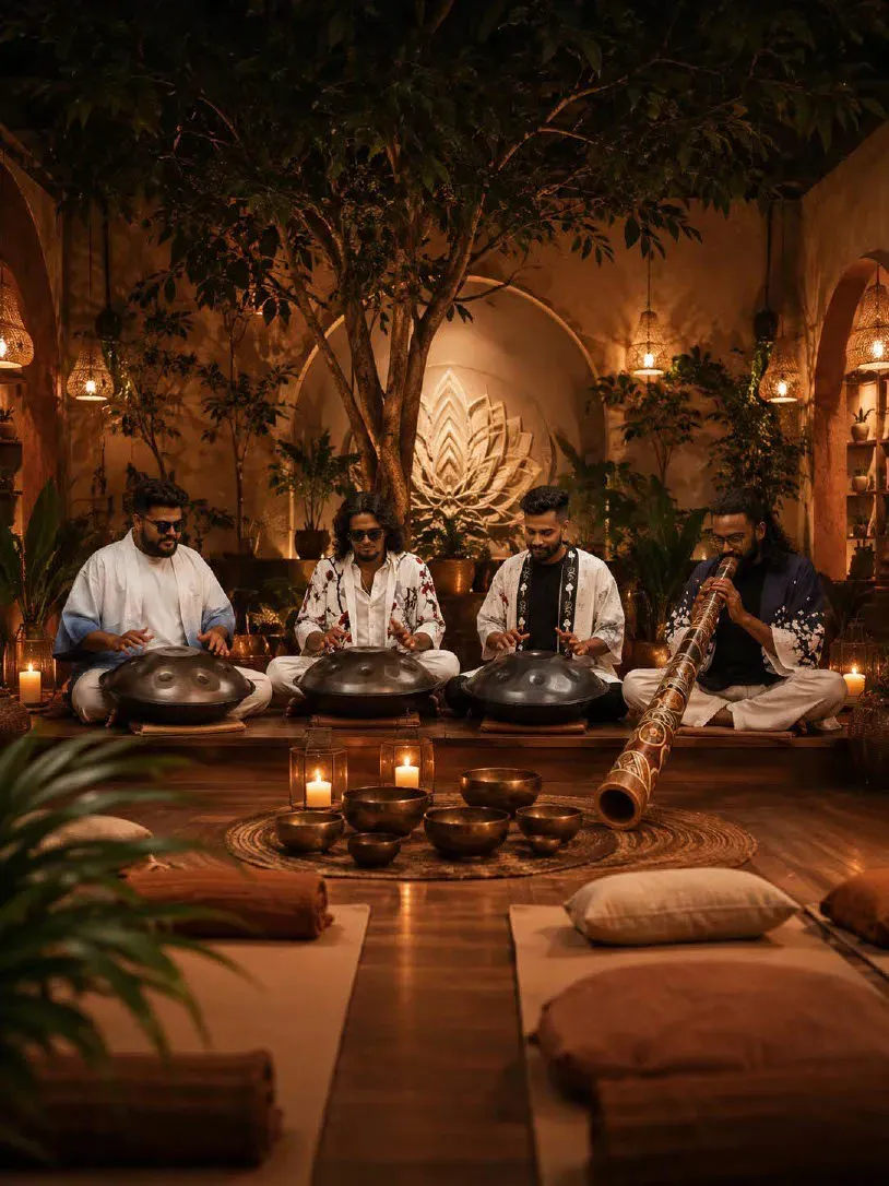 Handpan & Didgeridoo Meditation Evening